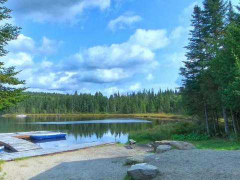 Lac Caché – Pourvoirie Saint-Zénon
