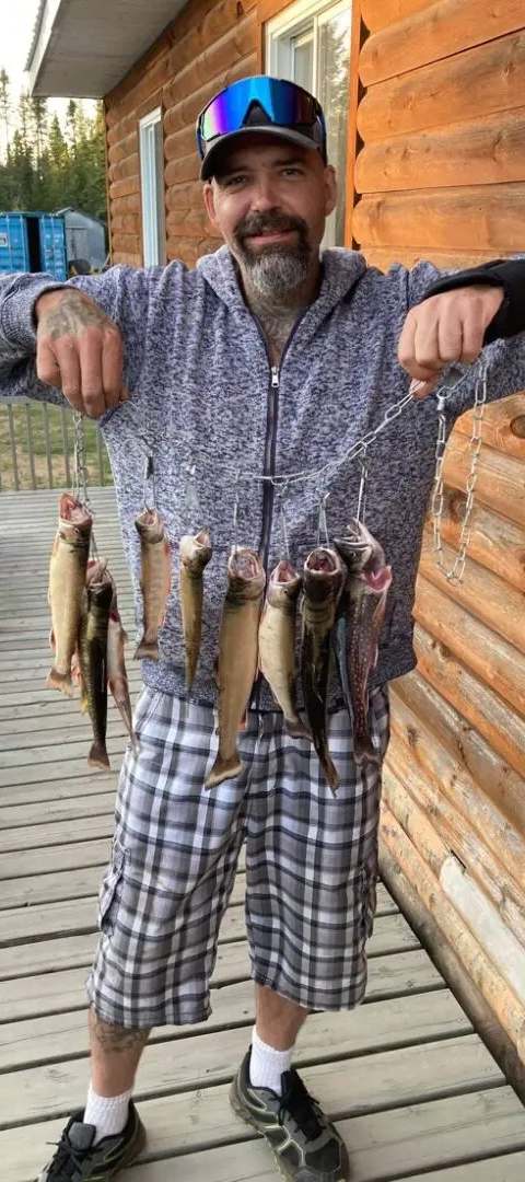 Fishing at Pourvoirie Waban-Aki, Mauricie, Quebec