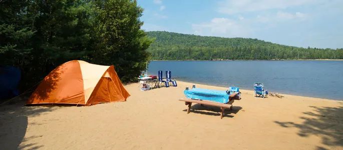 Tent camping (no hook-ups, waterfront) – Tent camping (no hook-ups, waterfront)