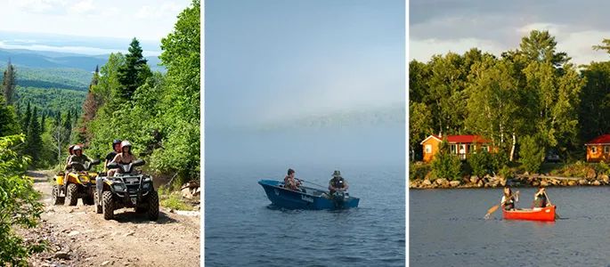 Camping VR avec 3 services — Rabaska Lodge – Rabaska Lodge