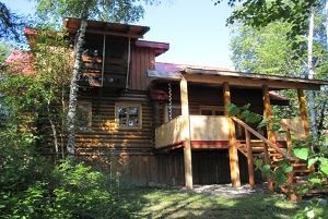 Chalet Big Log — Abram Lake Park – Abram Lake Park