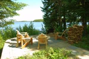 Chalet Big Log – Abram Lake Park