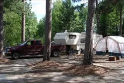Emplacement de camping et VR — Abram Lake Park – Abram Lake Park