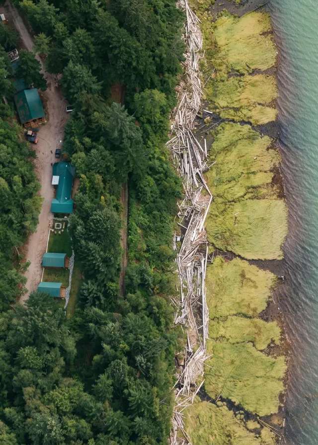 Photo de Kimsquit Bay Lodge sur la Côte Nord, Bc