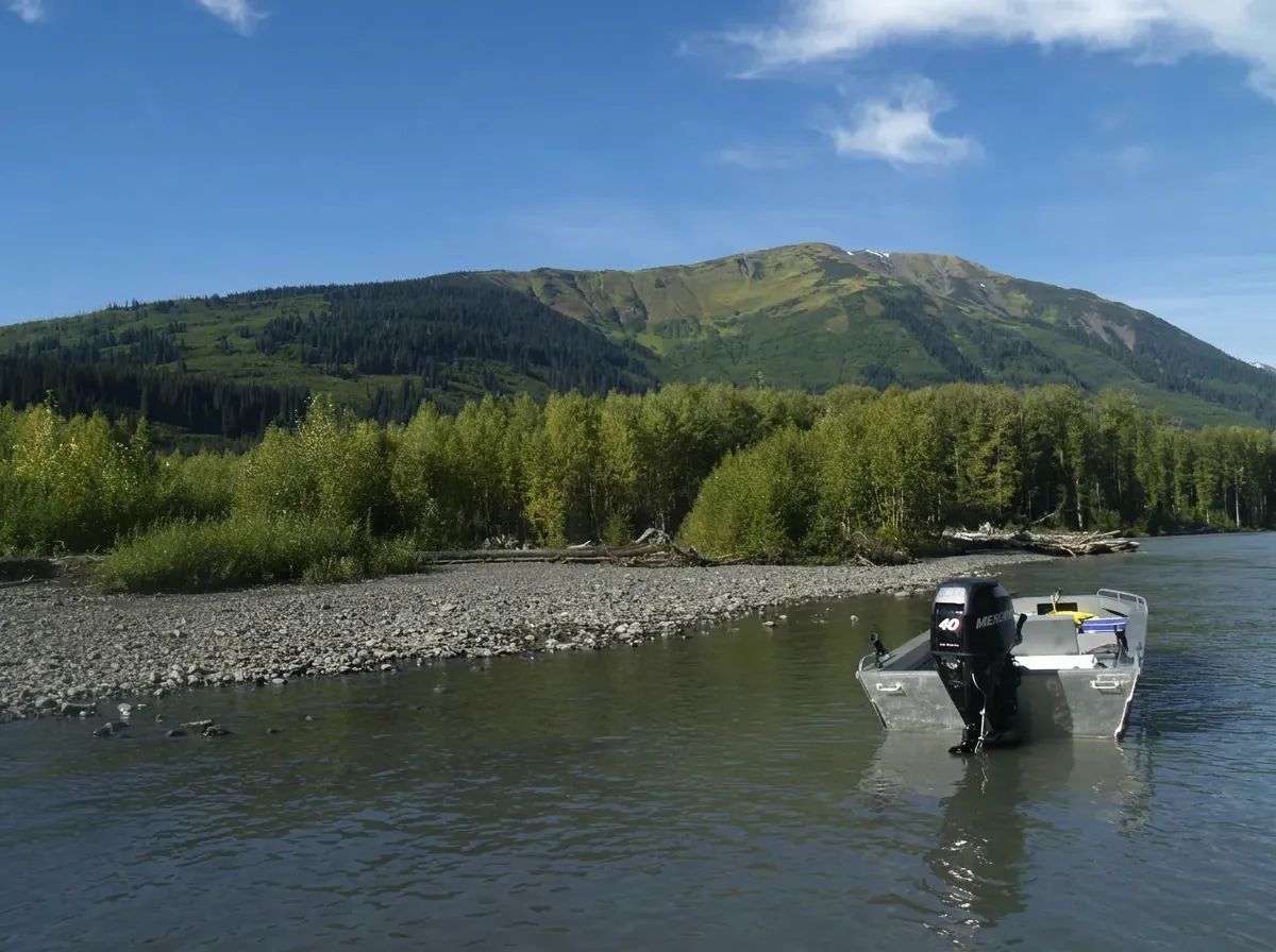 Photo of Nass River Steelhead Company in Skeena Country, BC