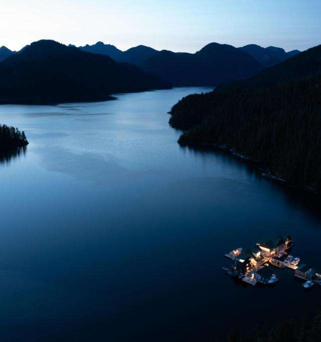 Photo de Nootka Wilderness Lodge sur l'Île de Vancouver, Bc