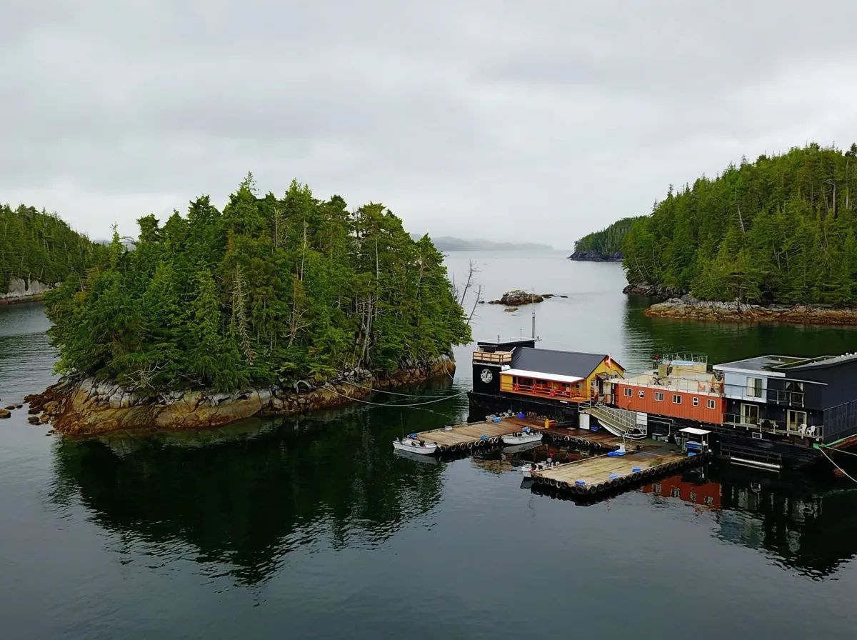 Photo of Ole's Hakai Pass Fishing Lodge in North Coast, BC