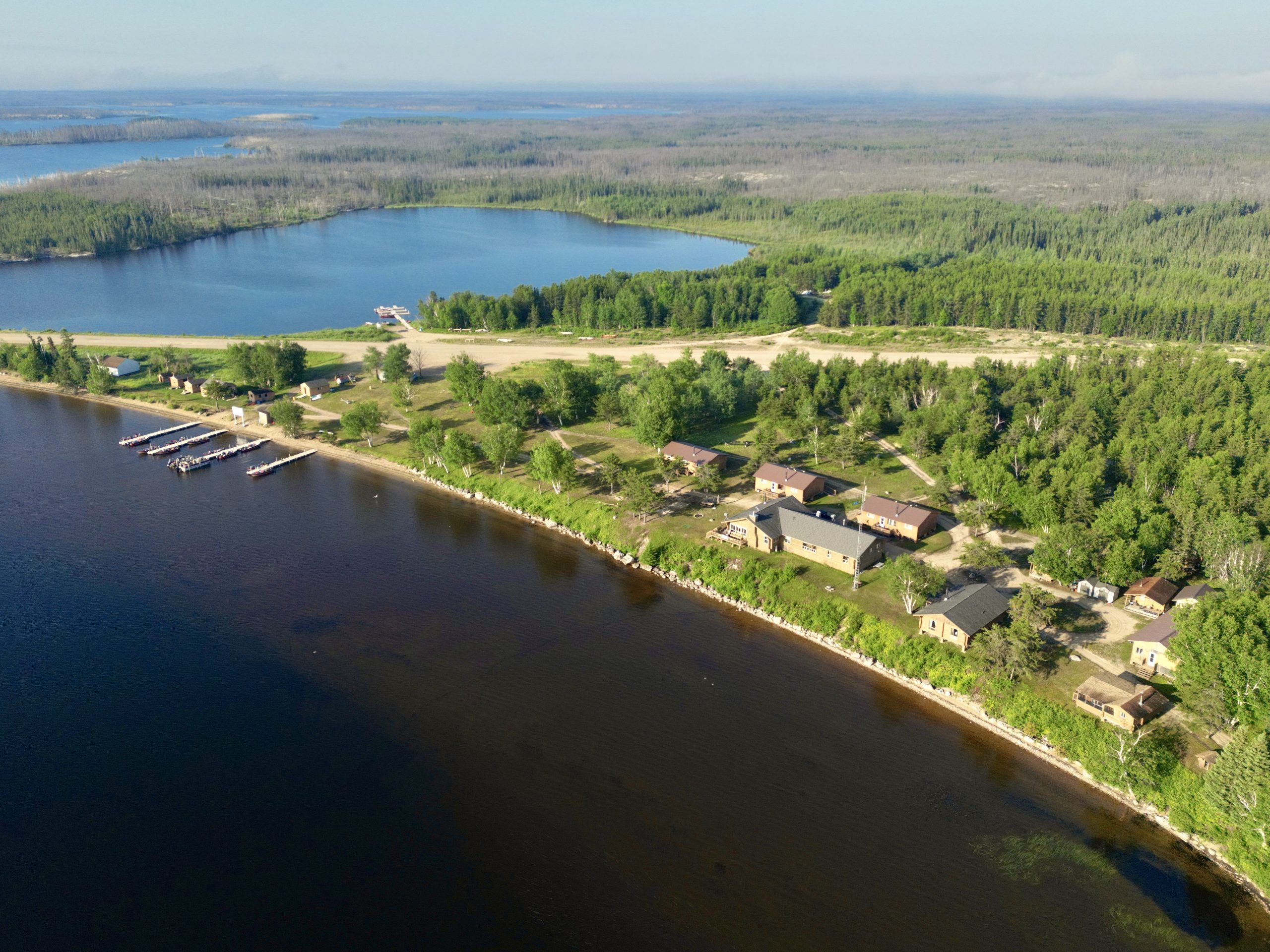Photo of Budd’s Gunisao Lake Lodge in Northern Manitoba, MB