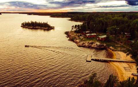 Photo de Harrop Lake Wilderness Lodge dans la Région de la capitale de Winnipeg, Mb