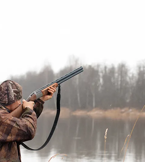 Waterfowl hunting in Manitoba. at Harvest Lodge, Parkland, Manitoba