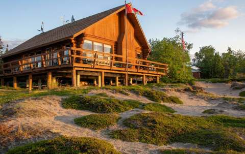 Photo de Nueltin Lake Fly-In Lodge dans le Nord du Manitoba, Mb