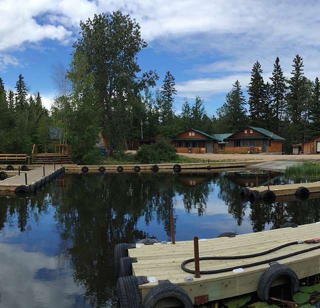 Photo de Wekusko Falls Lodge dans le Nord du Manitoba, Mb