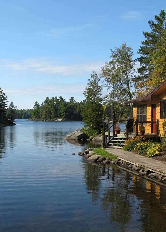 Photo de McIntosh Lodge dans le Sunset Country, On