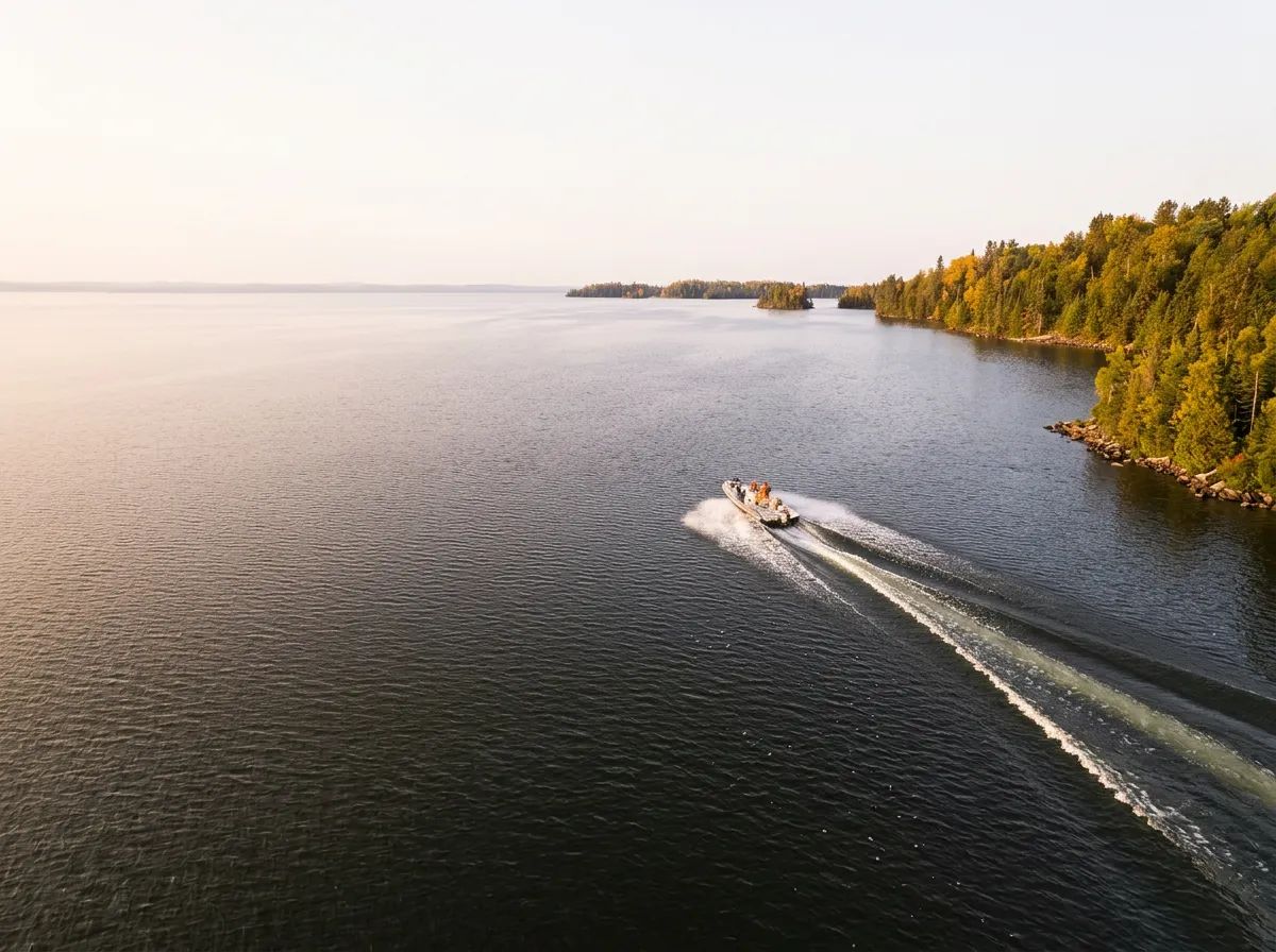 Photo de Pine Cliff Lodge dans le Sunset Country, On