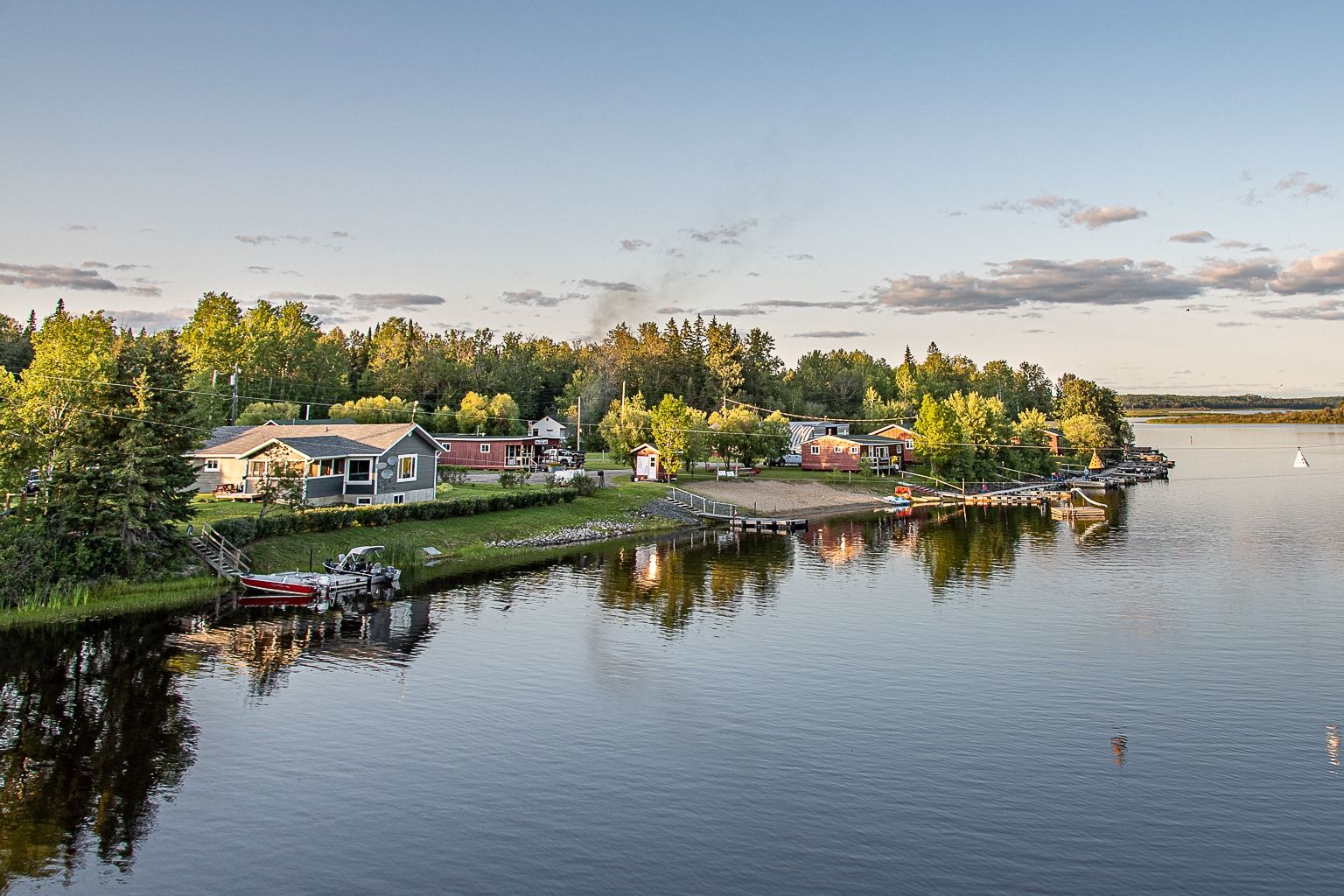 Photo de Trout River Lodge dans le Sunset Country, On