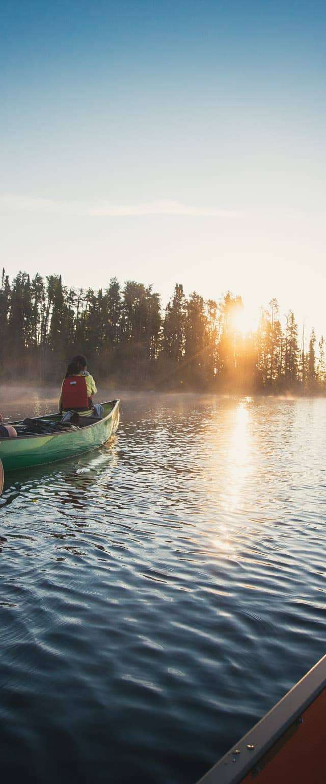 Photo de Voyageur Wilderness dans les Quetico, On