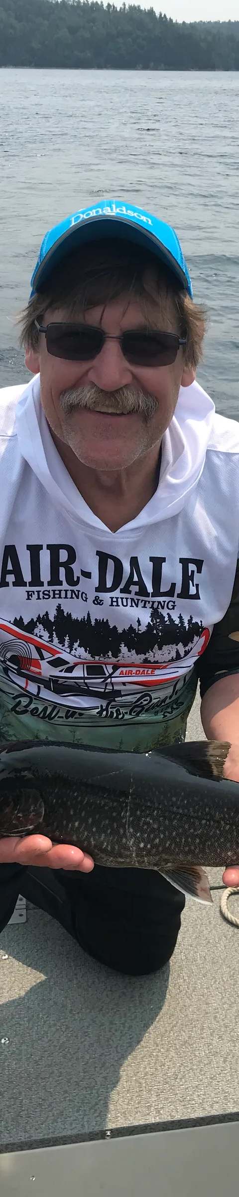 Vue sur le territoire sauvage de la pourvoirie chez Air-Dale Fishing & Hunting, Région d'Algoma, Ontario