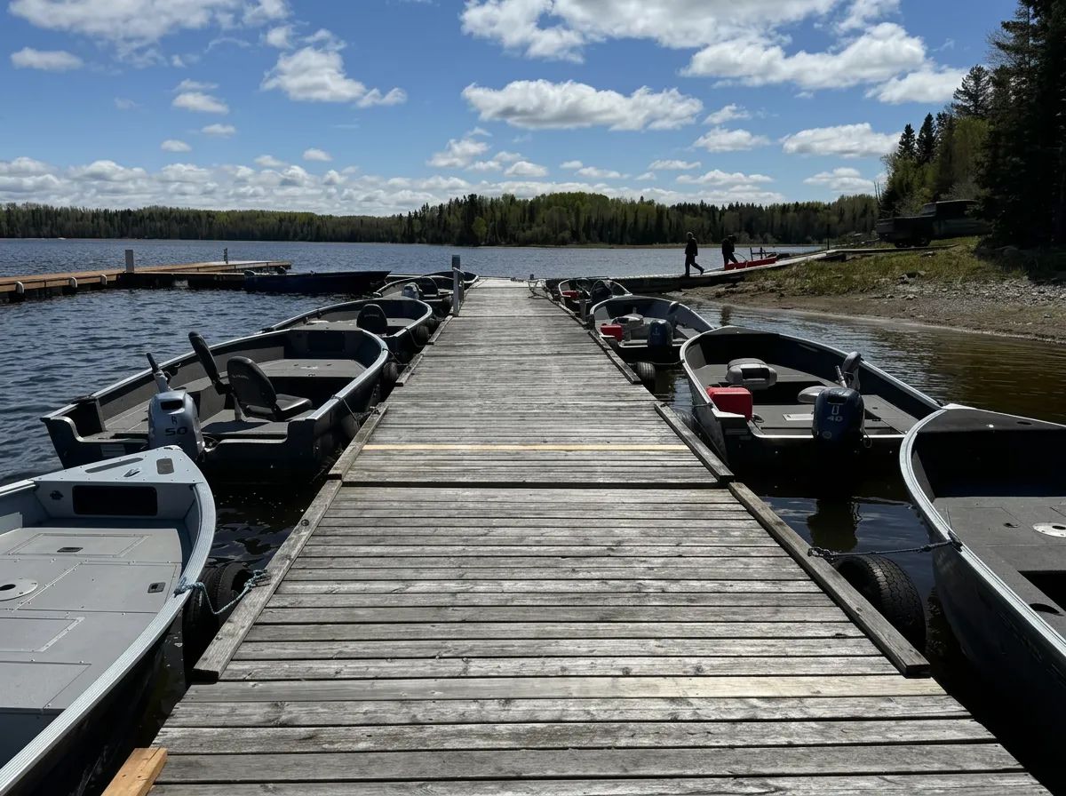 Photo de Scout Lake Resort dans le Sunset Country, On
