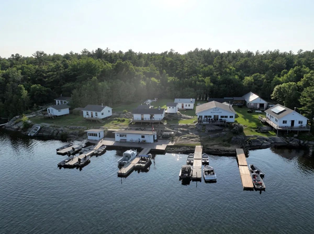 Photo de Camp McIntosh sur la Rivière des Français, On