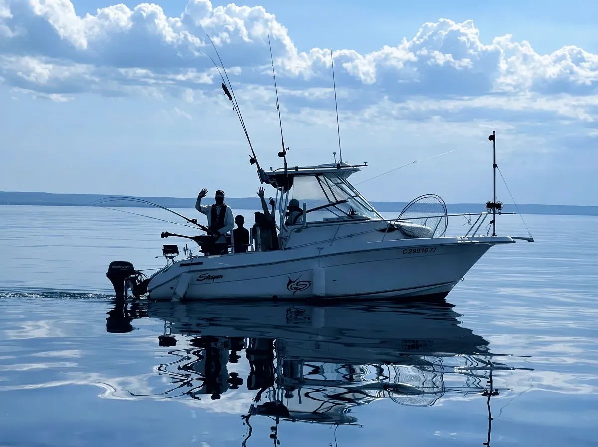 Sunrise Salmon & Trout Fishing Escape — Salmon Limited Sportfishing Niagara – Salmon Limited Sportfishing Niagara