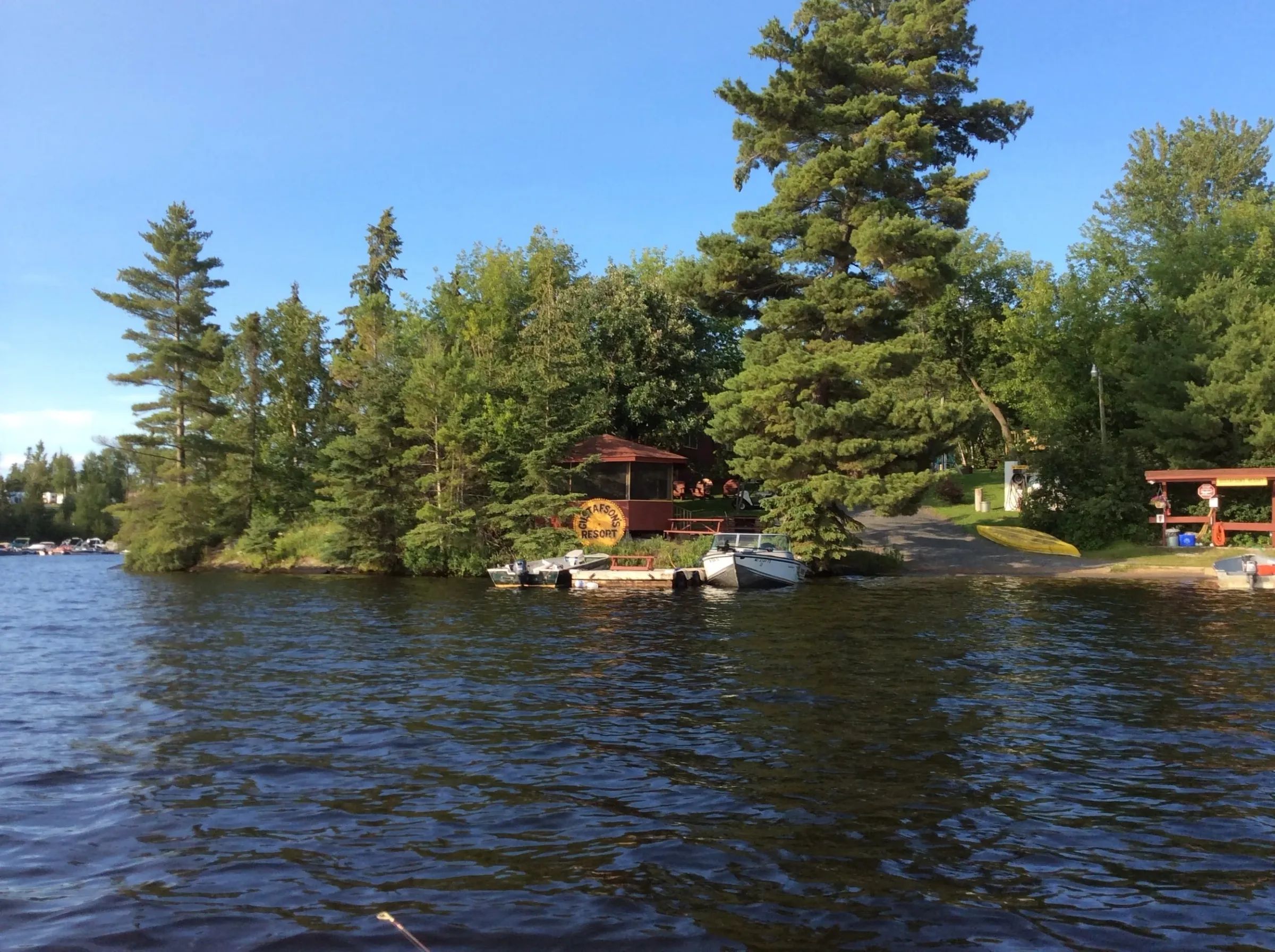 Photo de Gustafson's Resort dans le Sunset Country, On