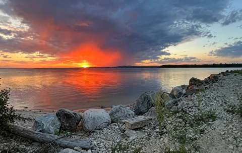 Photo de Moak Lodge and Campground dans le Nord du Manitoba, Mb