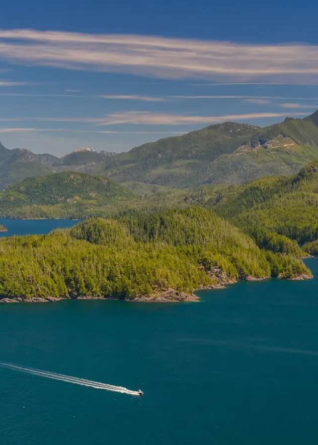 Photo de Marvinas Bay Lodge sur l'Île de Vancouver, Bc