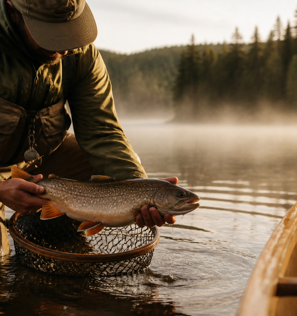 Pêche omble chevalier au Québec