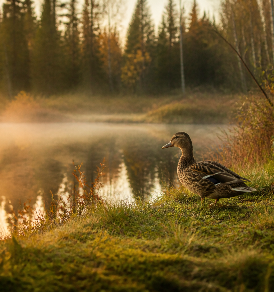 Canard en milieu naturel au Québec
