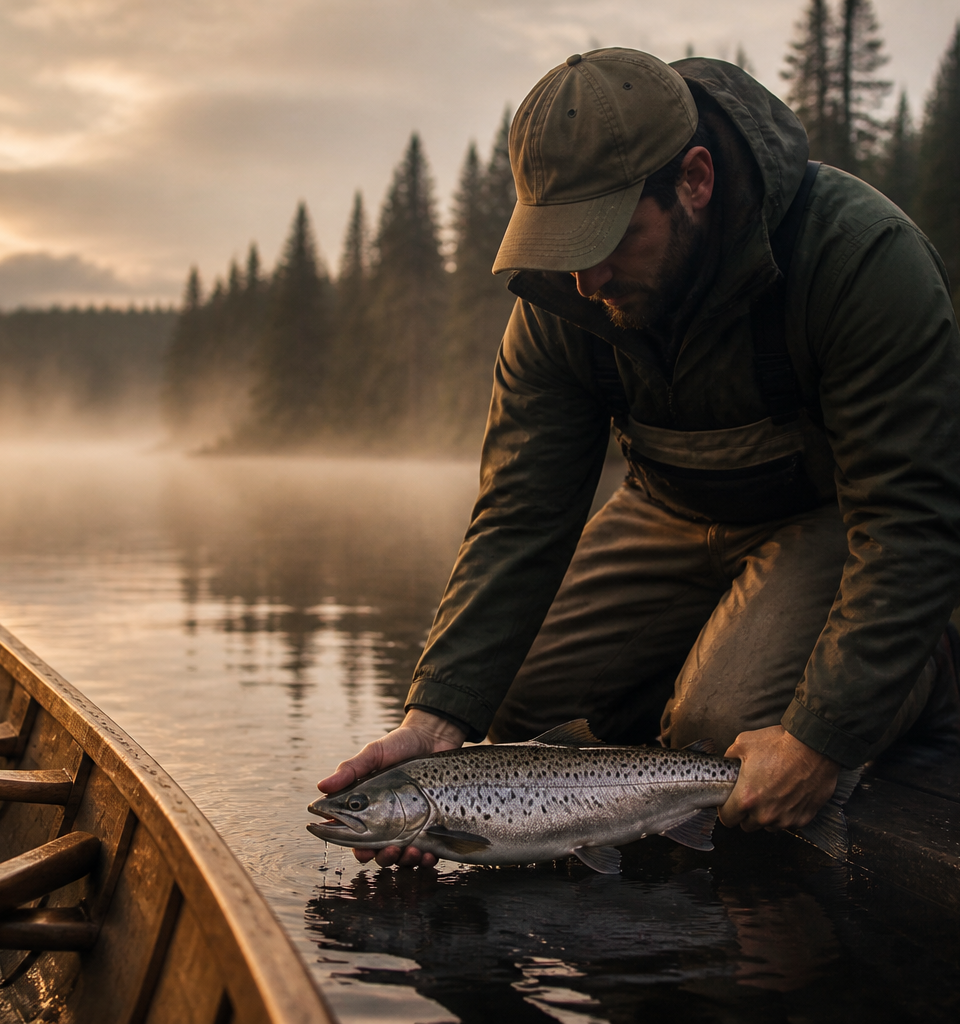 Pêche ouananiche au Québec