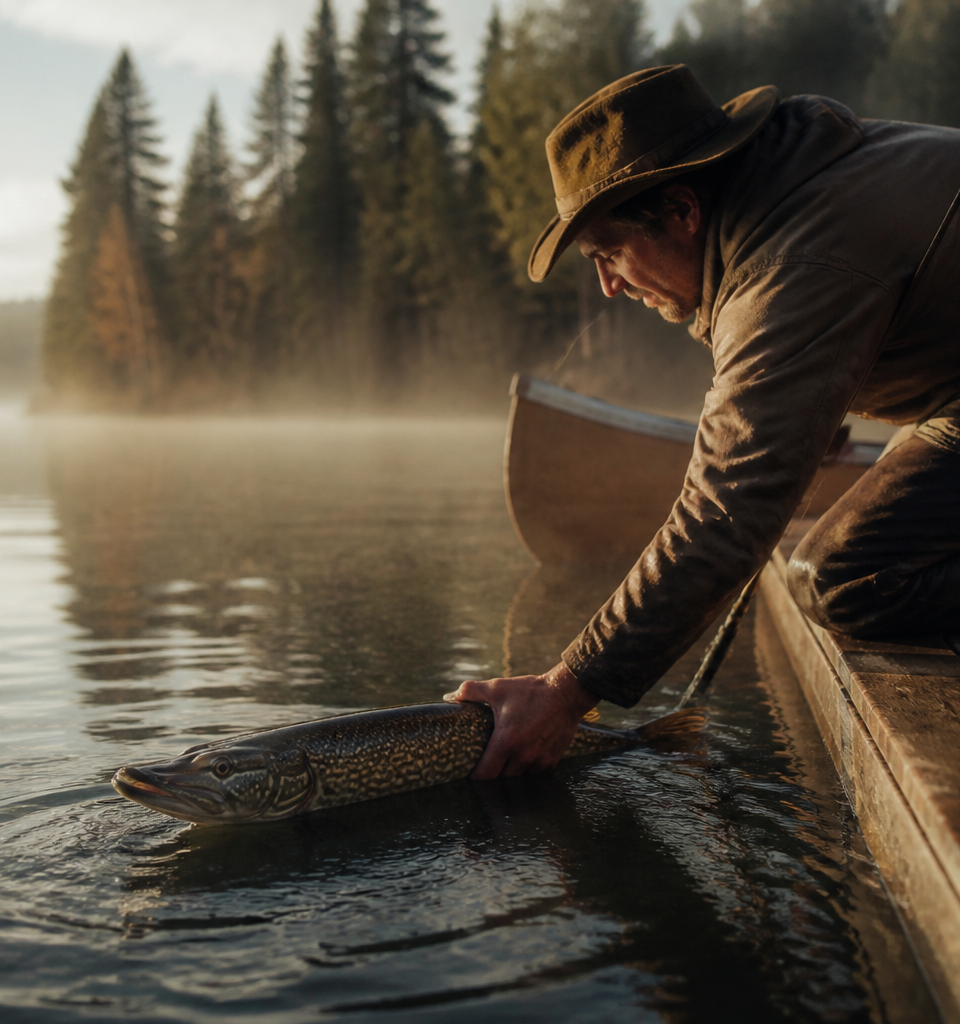 Pêche brochet au Québec