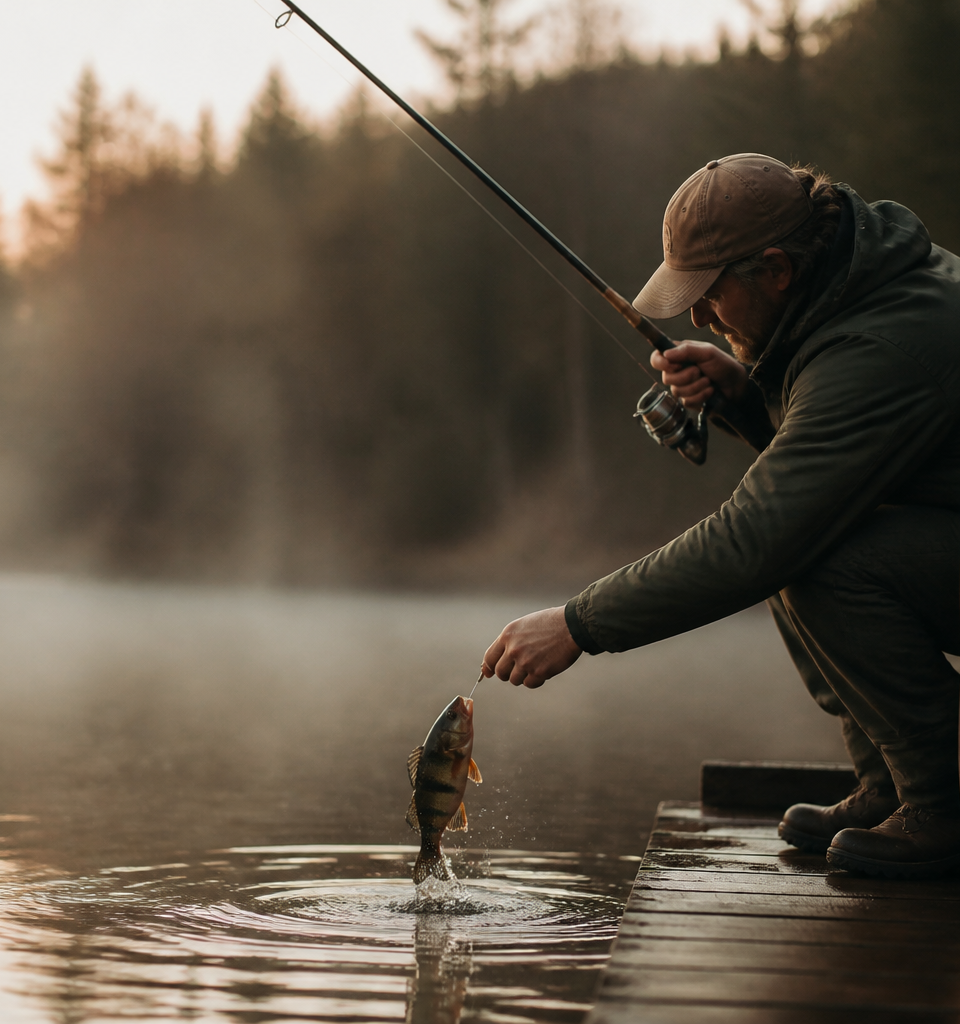 Pêche perchaude au Québec