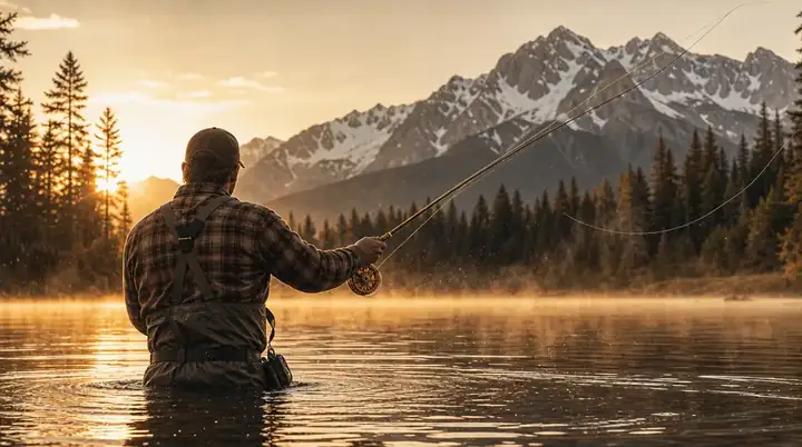 Fishing at Pourvoirie Dorval Lodge outfitter